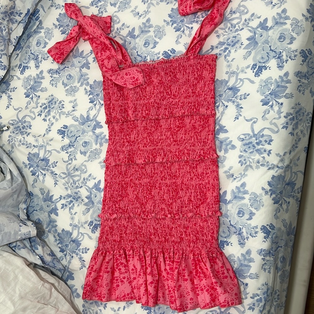 Chicme pink floral dress